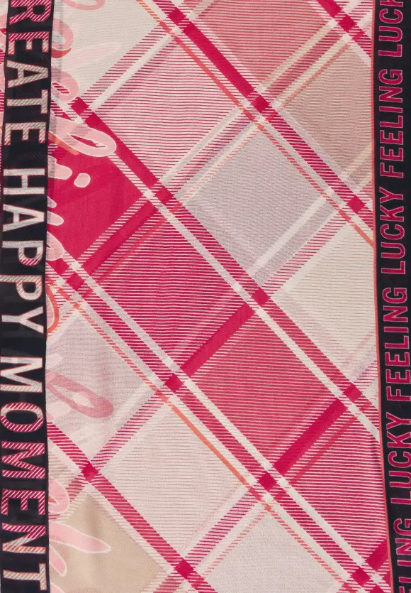 Printloop mit Wording - cosy coral