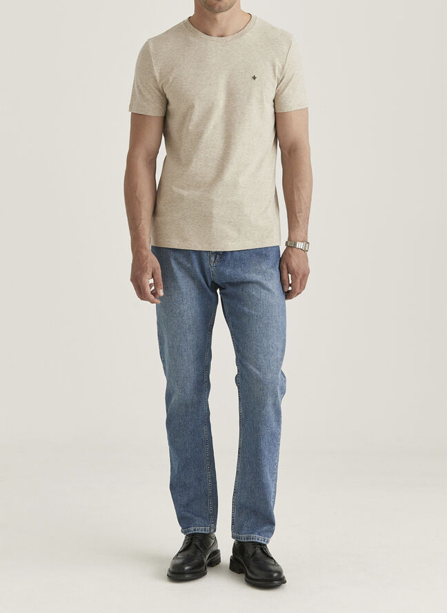 Morris Stockholm James Tee / 05 Khaki / S Khaki