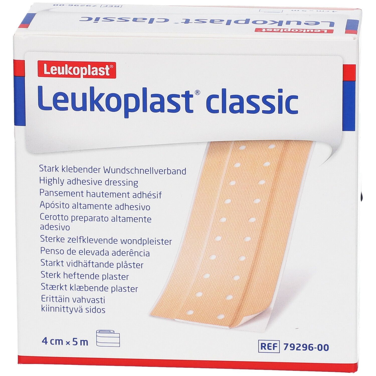 Leukoplast® Classic Pflaster 4 cm x 5 m Rolle