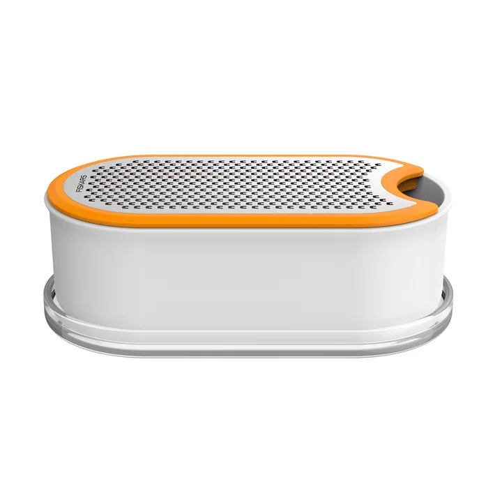 Fiskars - Functional Form Handreibe mit Behälter, weiss / orange