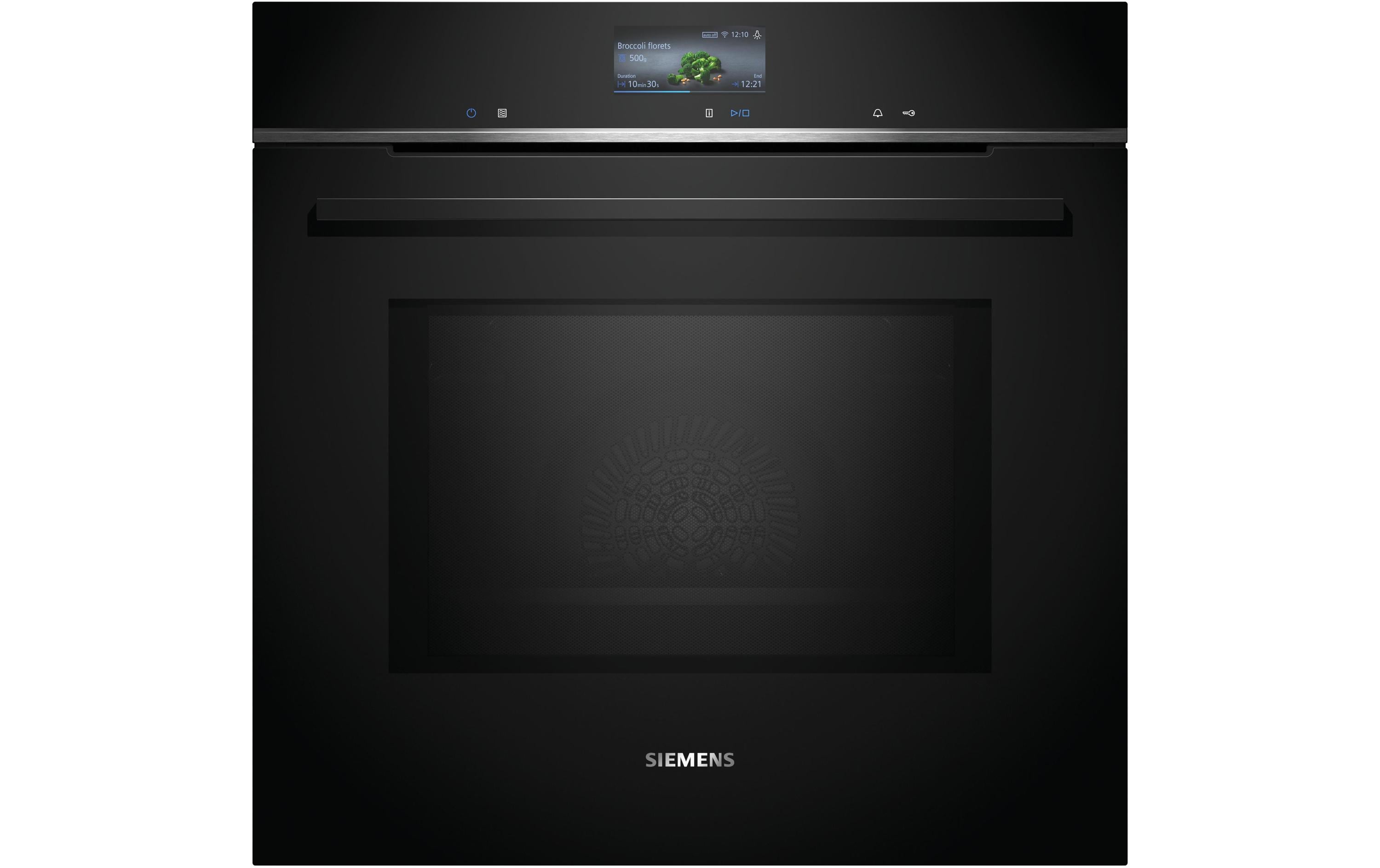 Einbaubackofen mit Mikrowelle iQ700 HM776G1B1C Schwarz<br>Einbau-Kompaktbackofen