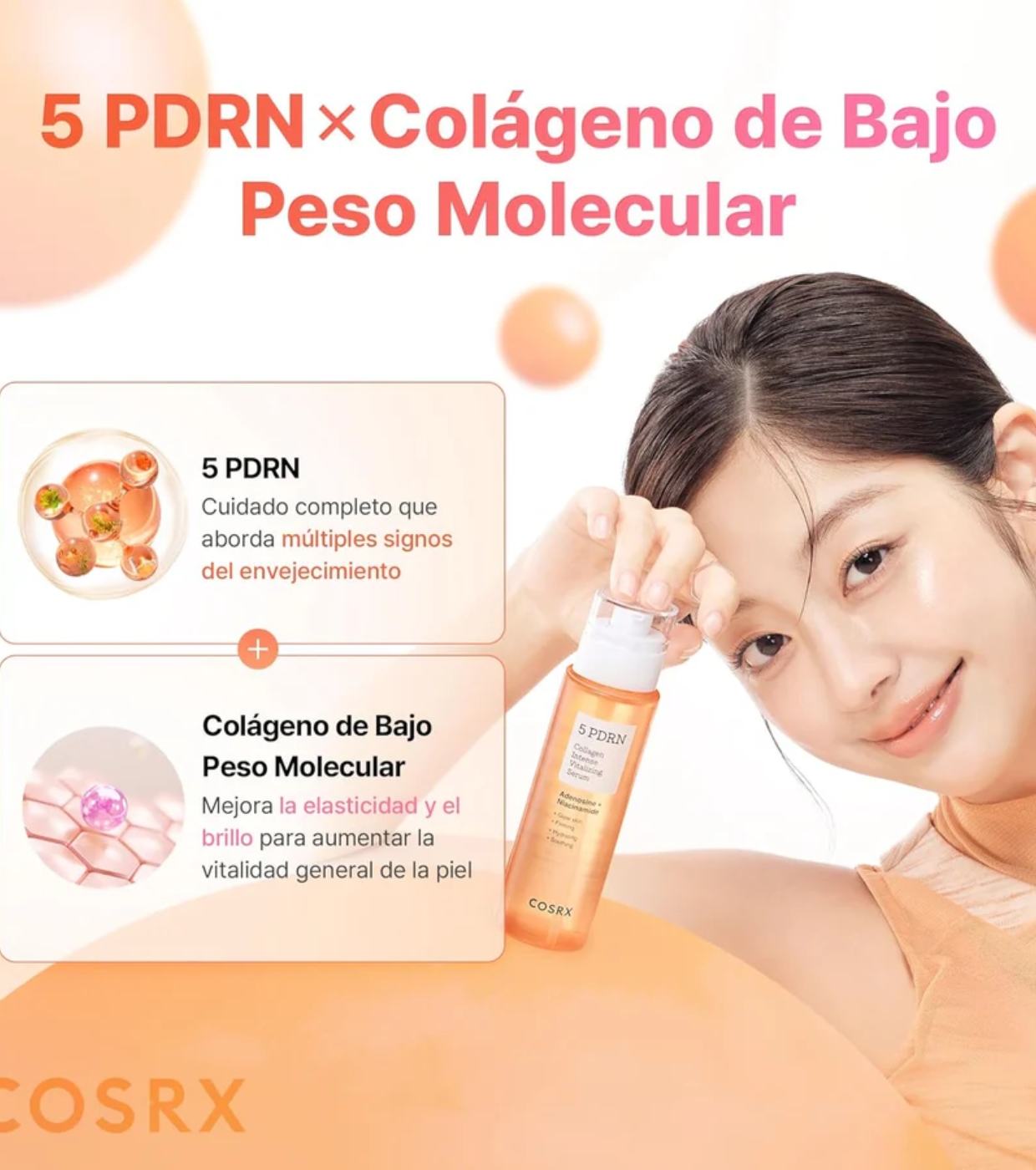 COSRX - *5 PDRN* - Sérum facial revitalizante Collagen Intense Vitalizing