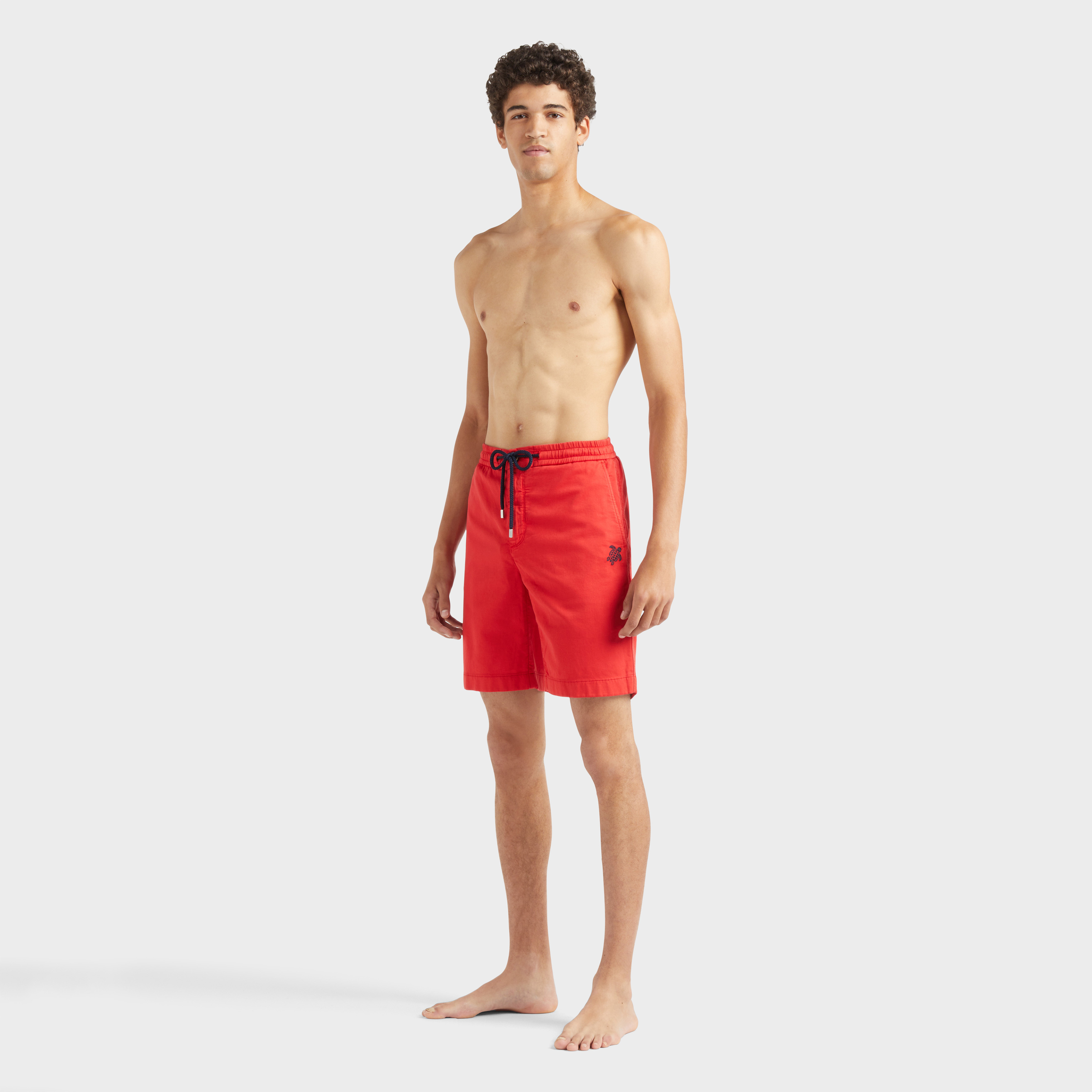 Bermuda en coton stretch homme Tortue