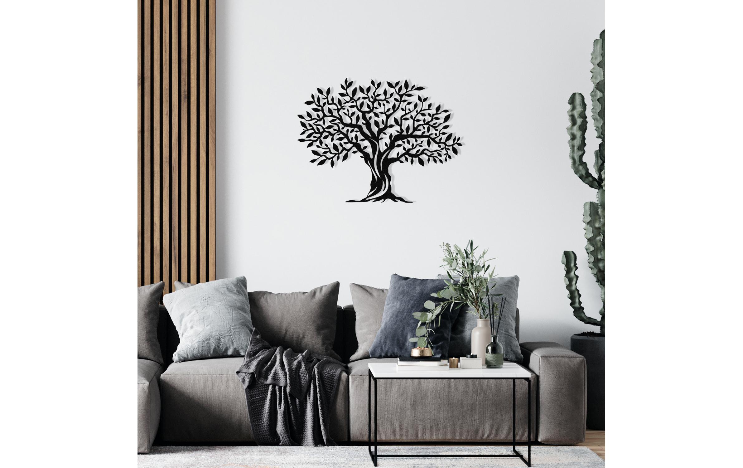 Wanddekoration Tree 69 x 52 cm, MetallWandgestaltung