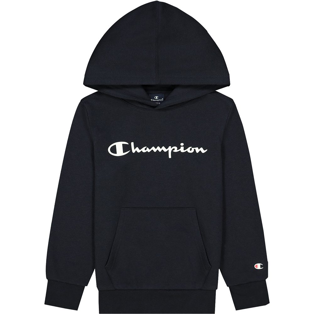 Champion Hooded Sweatshirt Kinder schwarz