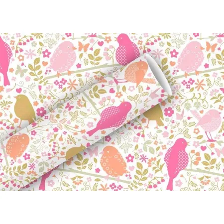 Braun & Company Geschenkpapier 2mx70cm Sweet Paradise, rosé