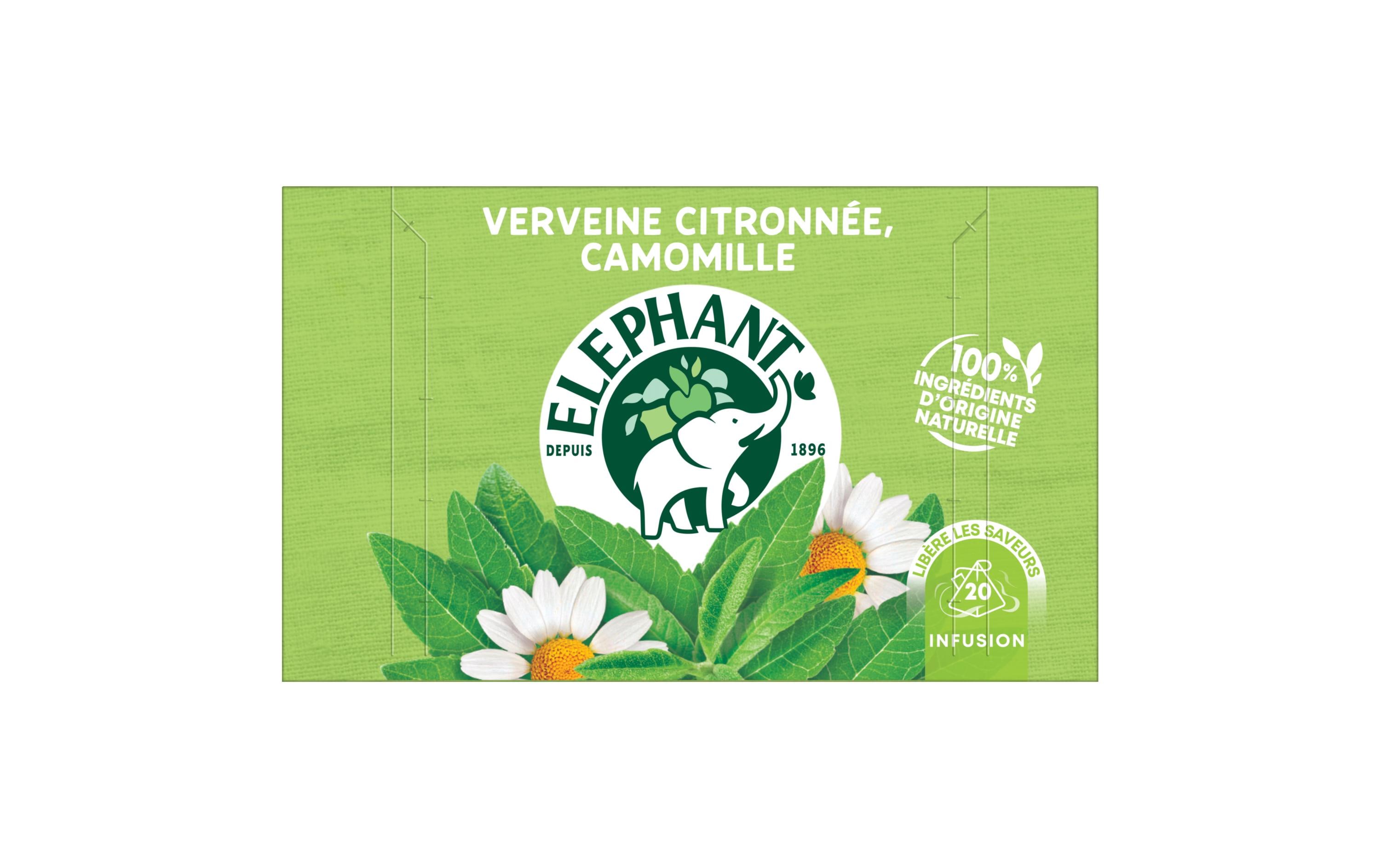Teebeutel Verveine Citronnée, Camomille 20 StückTee mit Zitronenverbene und Kamille