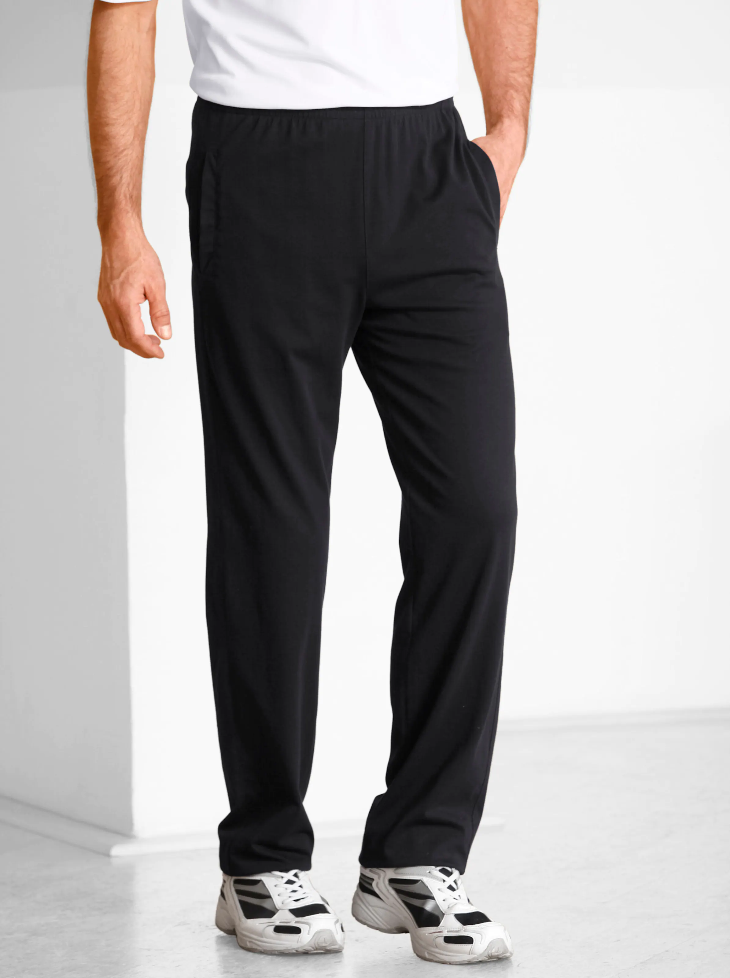 Catamaran Sports Freizeithose in schwarz + marine