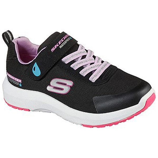 Køb Skechers Girls Dynamic Tread Misty Magic Waterproof Black Lavender