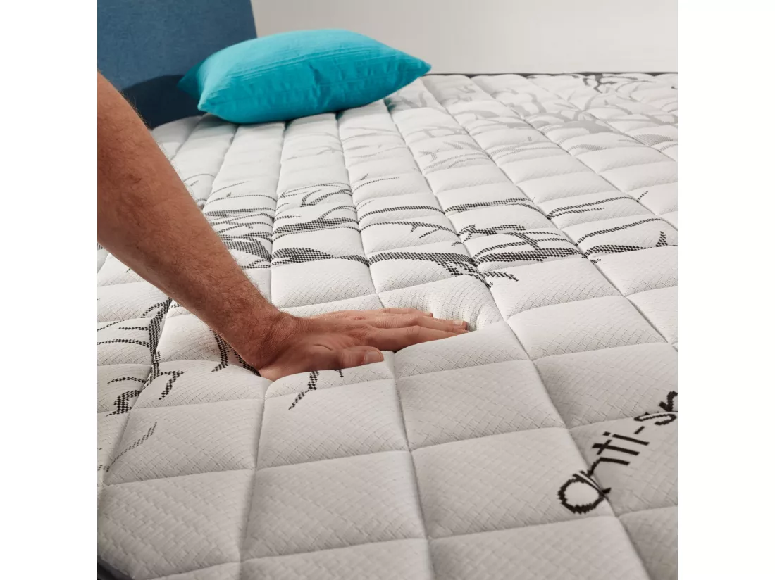 Cosmos - Matelas Solar à ressorts ensachés 140x190 cm - Épais 24 cm - Visco Thermorégulateur - Tissu Premium - Haute Qualité - Respirabilité optimale