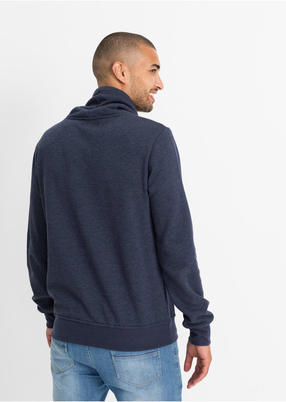 Sweat-shirt à col tube