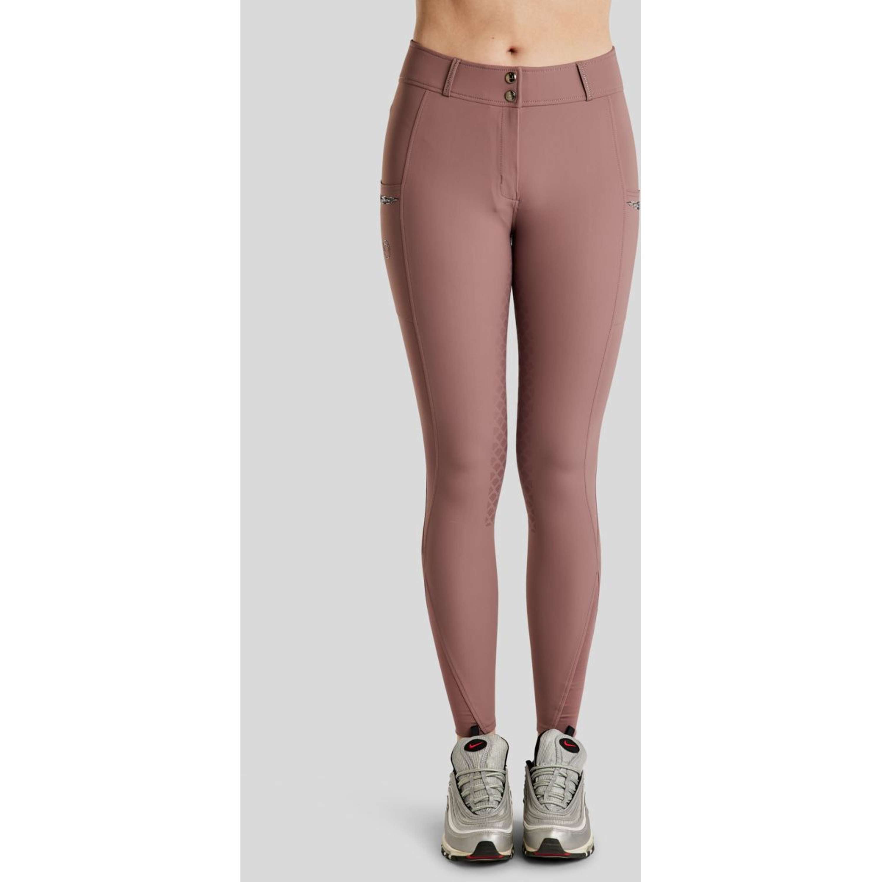 Montar Rijbroek MoEmilia Full Grip Dusty Rose