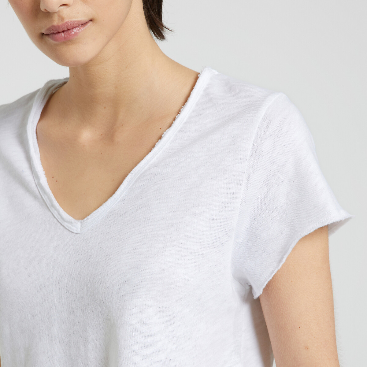 AMERICAN VINTAGE<br>Camiseta Sonoma de manga curta com decote em V
