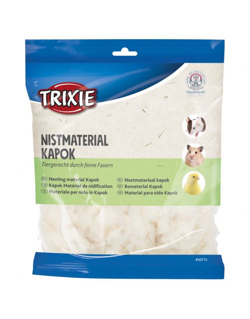 Trixie Nestmateriaal Kapok Creme - Kooi Accessoire