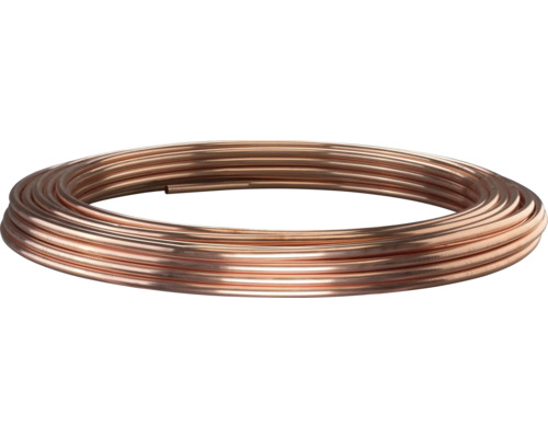 Koperen buis Ø 15 mm wanddikte 1 mm 5 meter ring