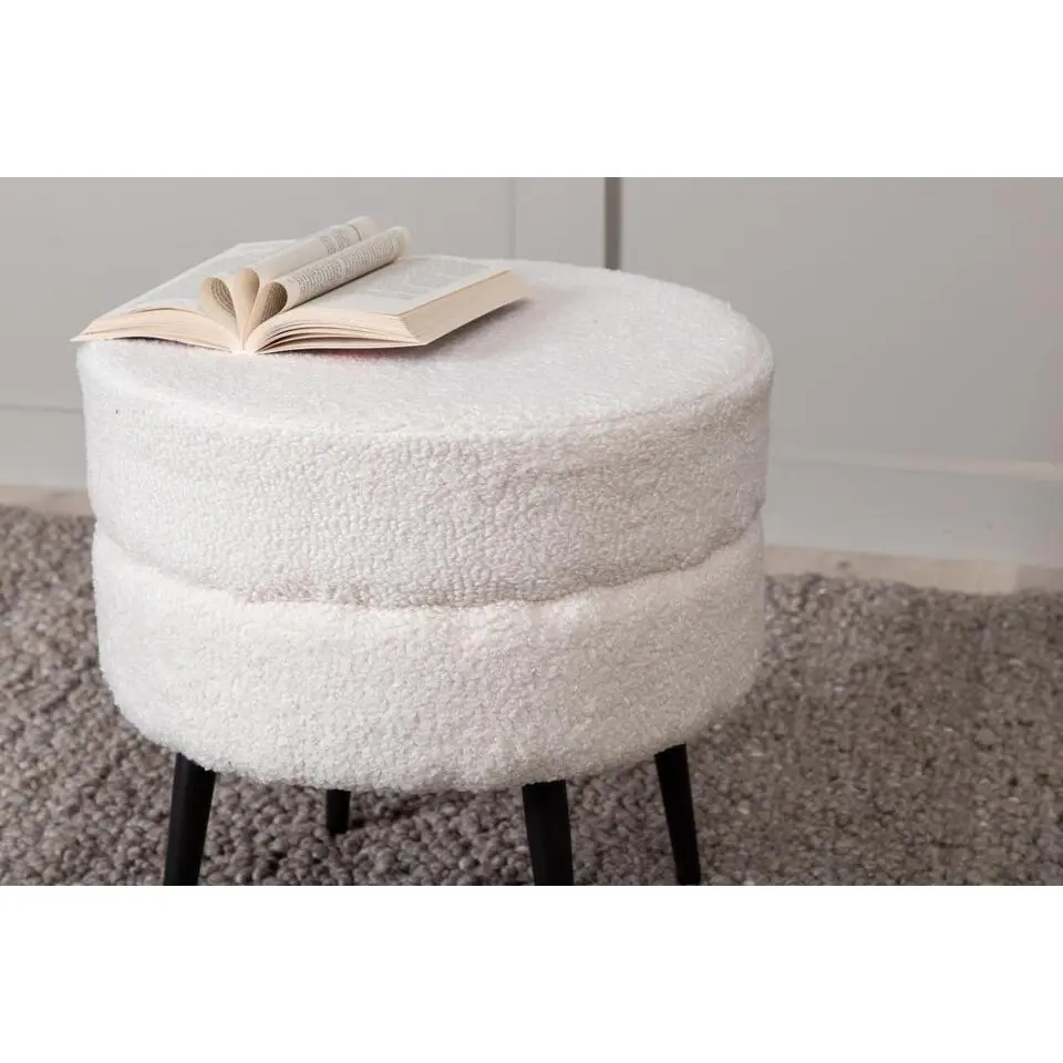 Svea - Zane hocker - teddy - wit