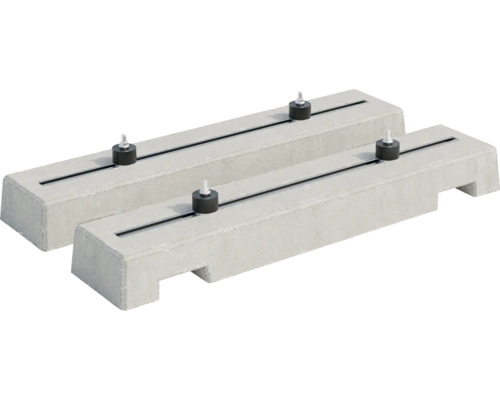 Fundering voor warmtepompen/airco's - betonsokkel gala-Base BASIC 97 cm x 20 cm x 10 cm