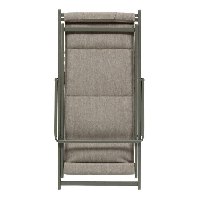 Chilienne de jardin pliable LUNIVIA Vert laurier