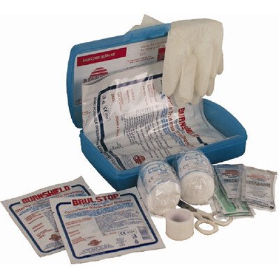 Kit pour les brûlures Easy Care  Burnshield - 14 pièces