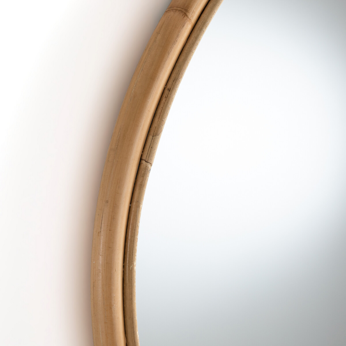 LA REDOUTE INTERIEURS<br>Espelho redondo de rattan Ø90 cm, Nogu