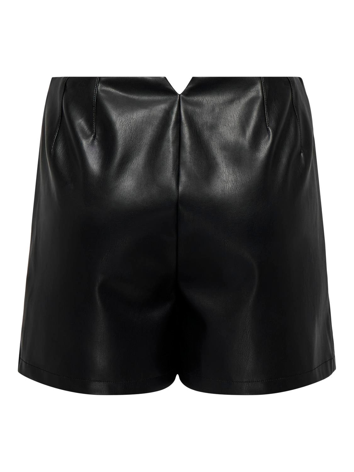 ONLRAVEN-HERO Hohe Taille Normal geschnitten Shorts Black