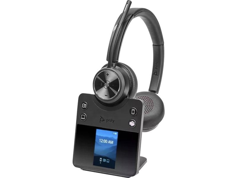 HP Headset Poly Savi 7420 Office MS Duo Schnurloses DECT-Headset-System