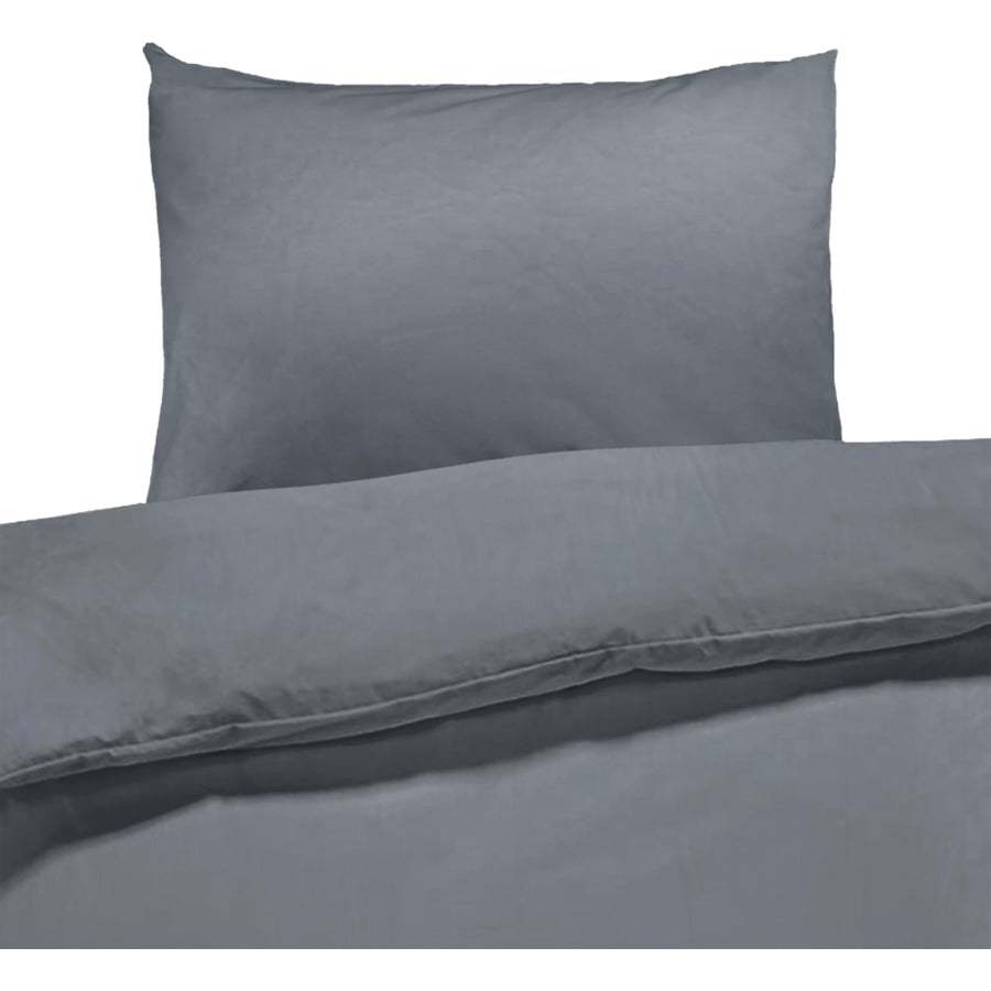 Bettwäsche Tencel Satin unifarben lachs 65x65 Kissen