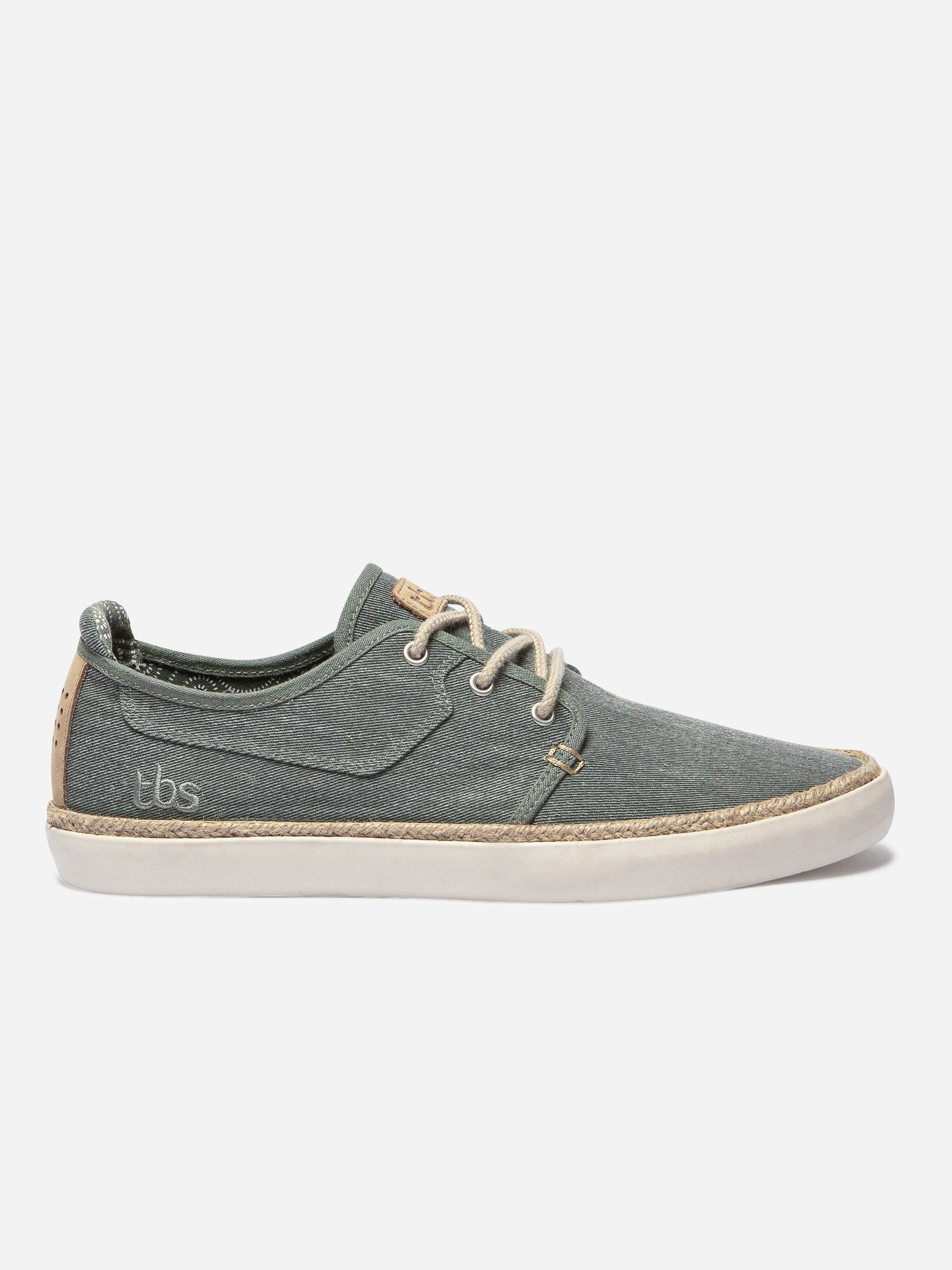 Tennis En Toile Homme Kaki