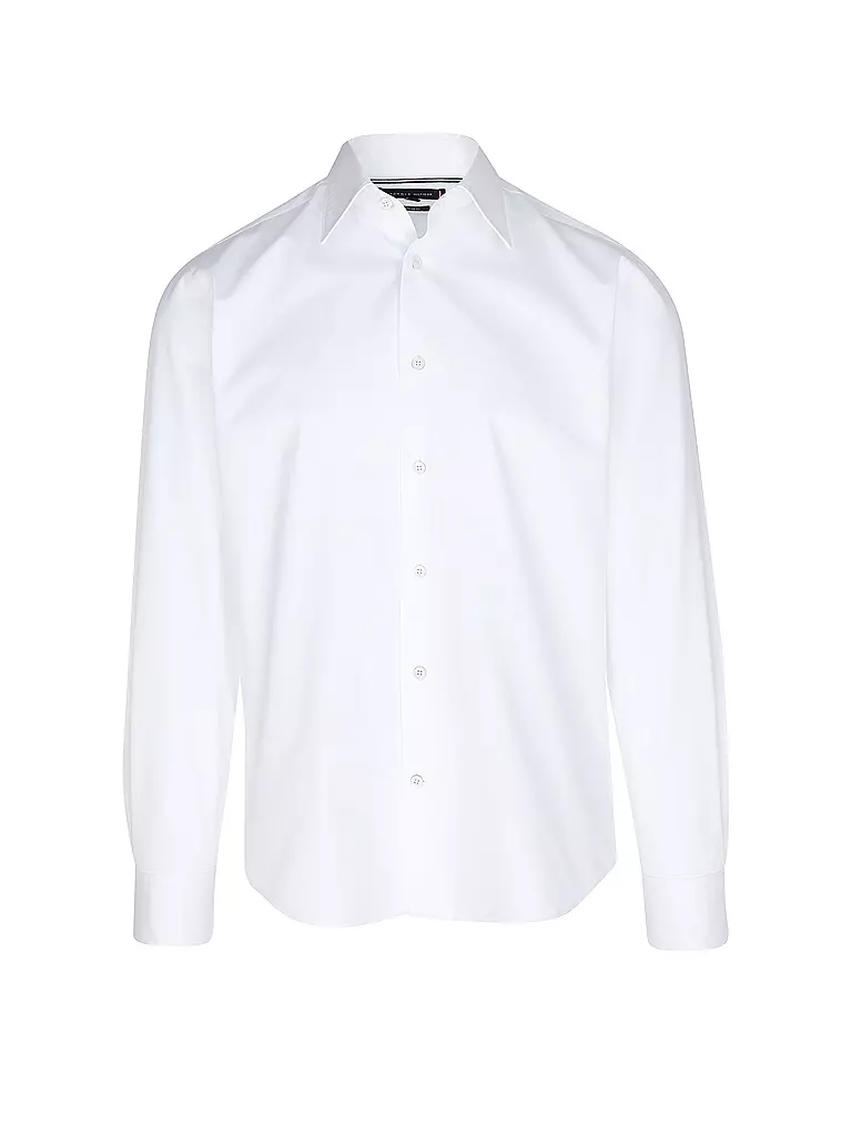 TOMMY HILFIGER Hemd Slim Fit  weiss