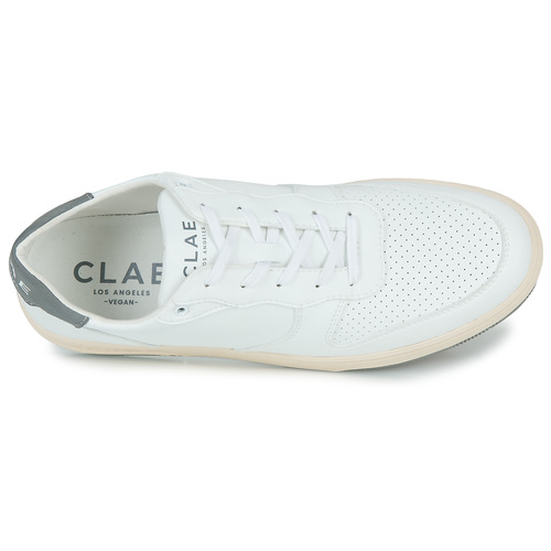 Clae - MALONE VEGAN - Blanc / Gris