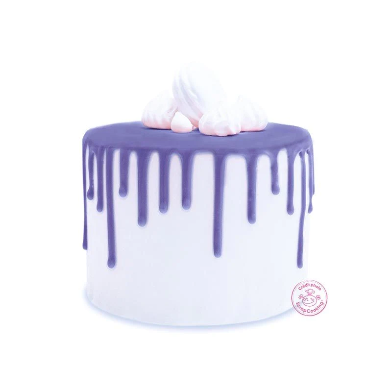 Glaçage au chocolat violet 130 g Scrapcooking