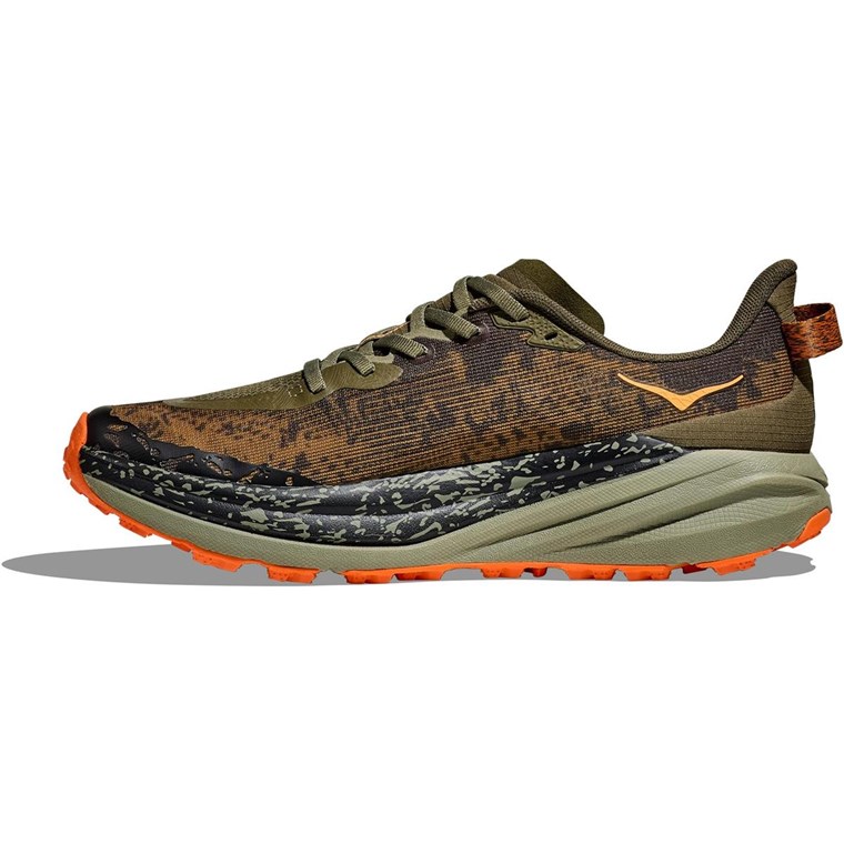 Hoka M Speedgoat 6 Wide Antique Olive/Squash