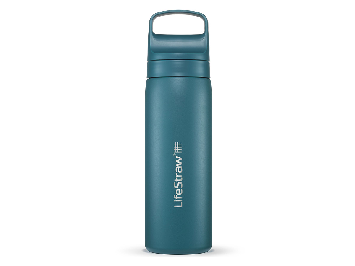 LifeStraw Go 2.0 0.5L geïsoleerde waterfilterfles - Blue