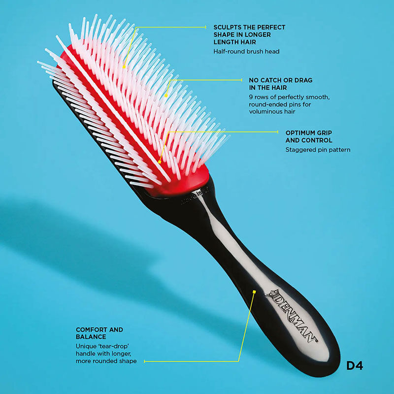 Brosse démêlante D4 rose