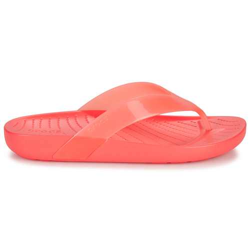 Crocs - CROCS SPLASH GLOSSY FLIP - Rose