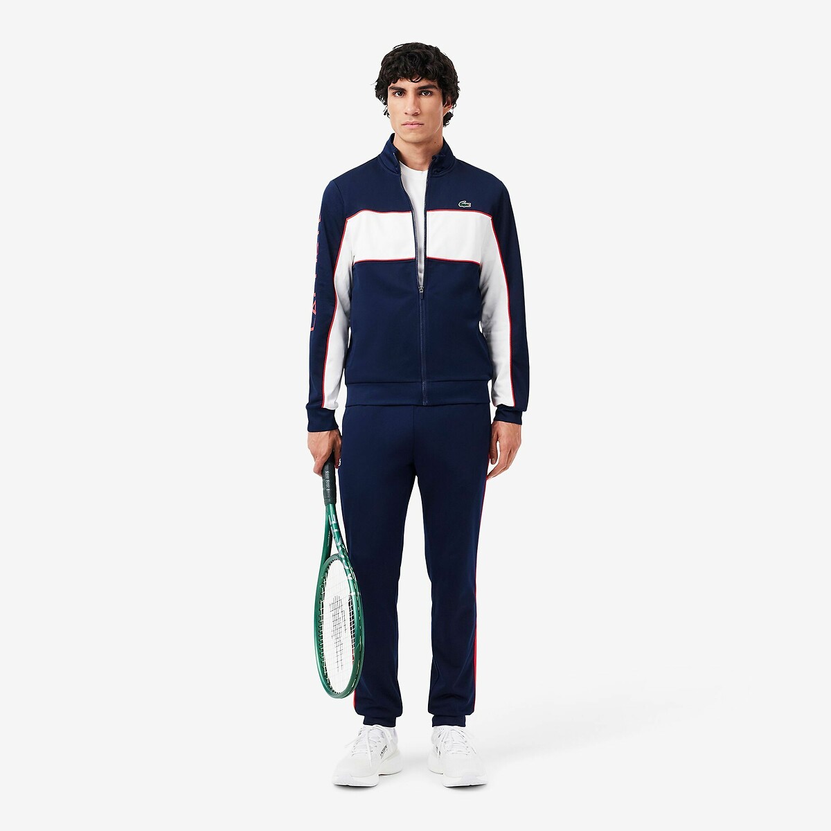 Jaqueta esportiva Lacoste com estampa Lacoste