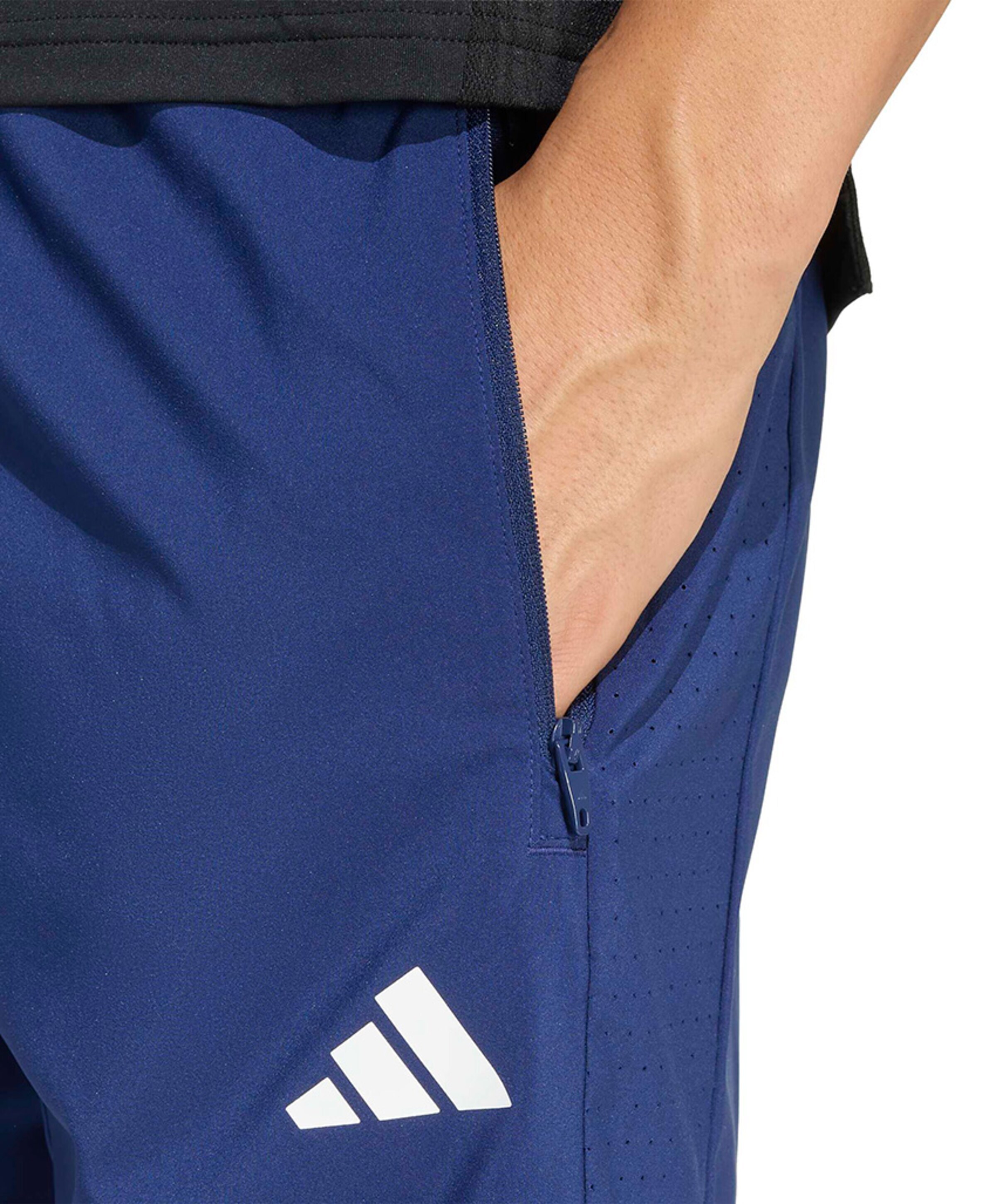 Adidas We Bas Wv Short heren shorts blauw