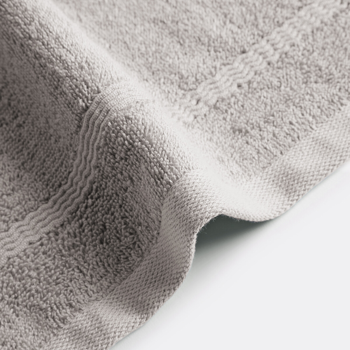 LA REDOUTE INTERIEURS<br>Conjunto de 4 toalhas de mão em tecido atoalhado 600 g/m², Zavara