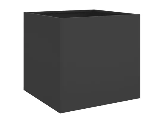 Jardinière bac lit surélevé noire 49 x 47 x 46 cm 02_0037622