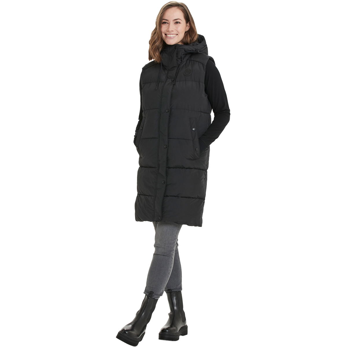 Weather Report Chief Puffer Parka Vest Dame