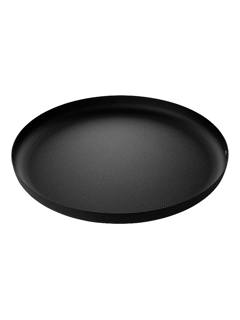 ALESSI Tablett 35cm Schwarz schwarz