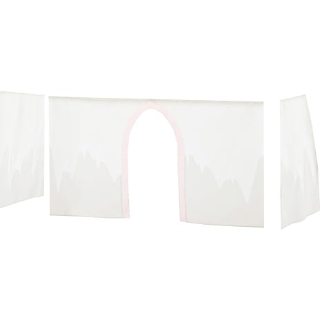 Hoppekids Winter Wonderland forhæng til halvhøj- og køjeseng 90x200 cm