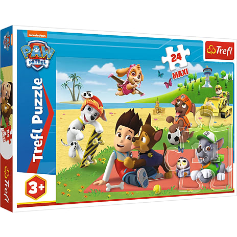 Paw Patrol puslespil - 24 brikker