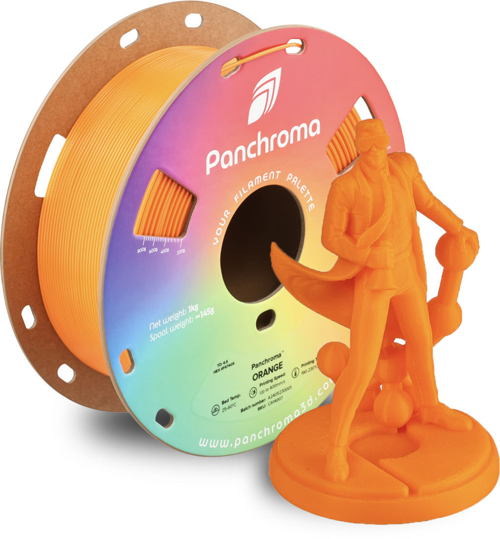 Polymaker  Panchroma CoPE Orange, 1,75 mm / 1000 g    Farbenprächtiger Copolyester in Orange