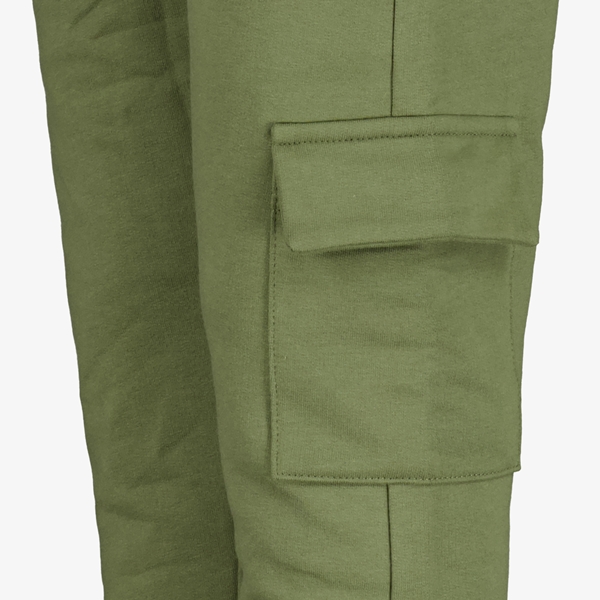 Unsigned jongens cargo joggingbroek groen