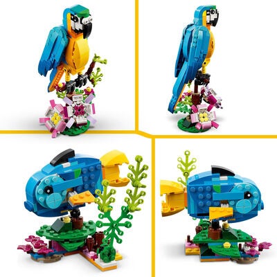 LEGO Creator 31136 Eksotisk papegøye