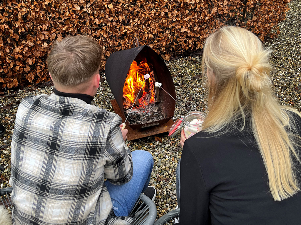 Magma Corten tuinhaard