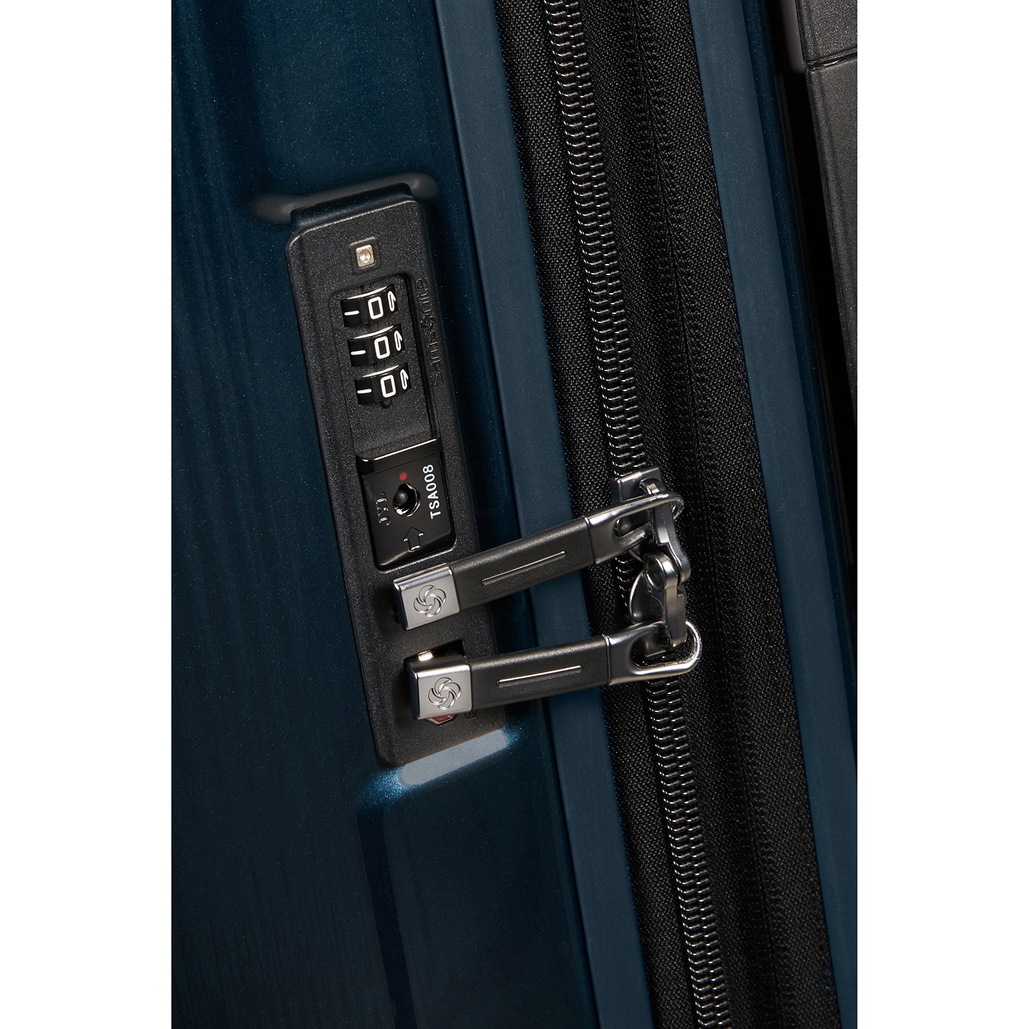 Samsonite Nuon Spinner 69 Exp metallic dark blue