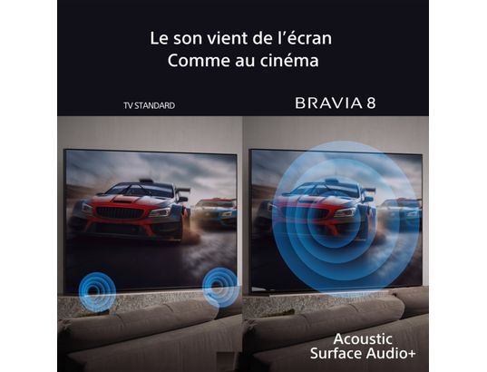 SONY - TV OLED 4K 139 cm K55XR8AB - BRAVIA 8A