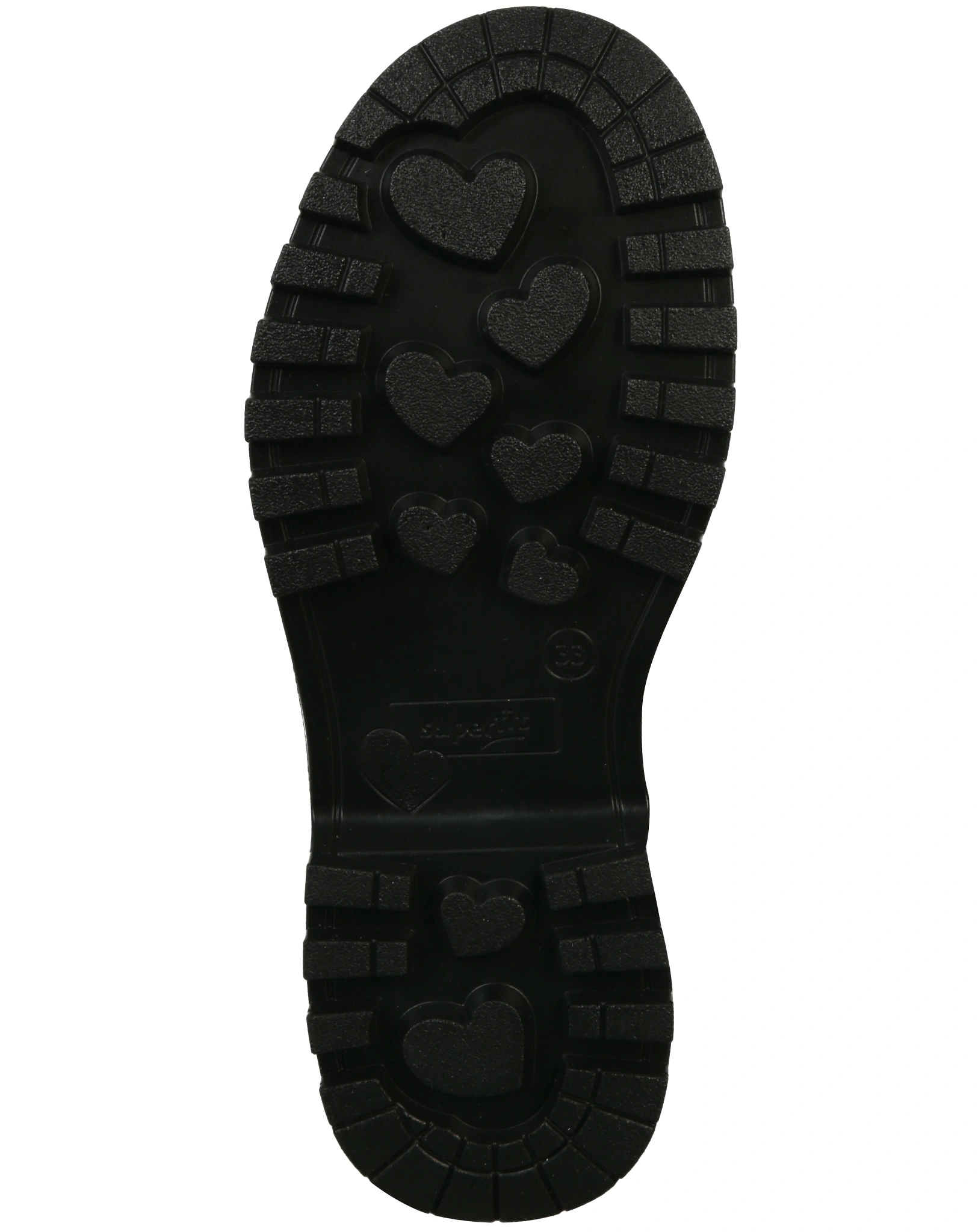 Schnürstiefel ABBY in schwarz
